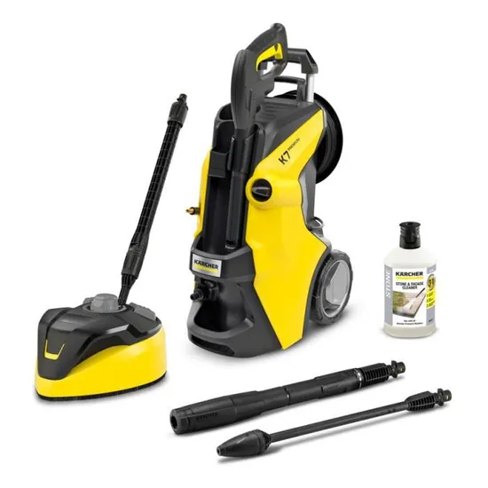 Nettoyeur haute pression Kärcher K7 Premium Power Home – 3000 W, 180 bar, 600 l/h + T-Racer T7 et détergent