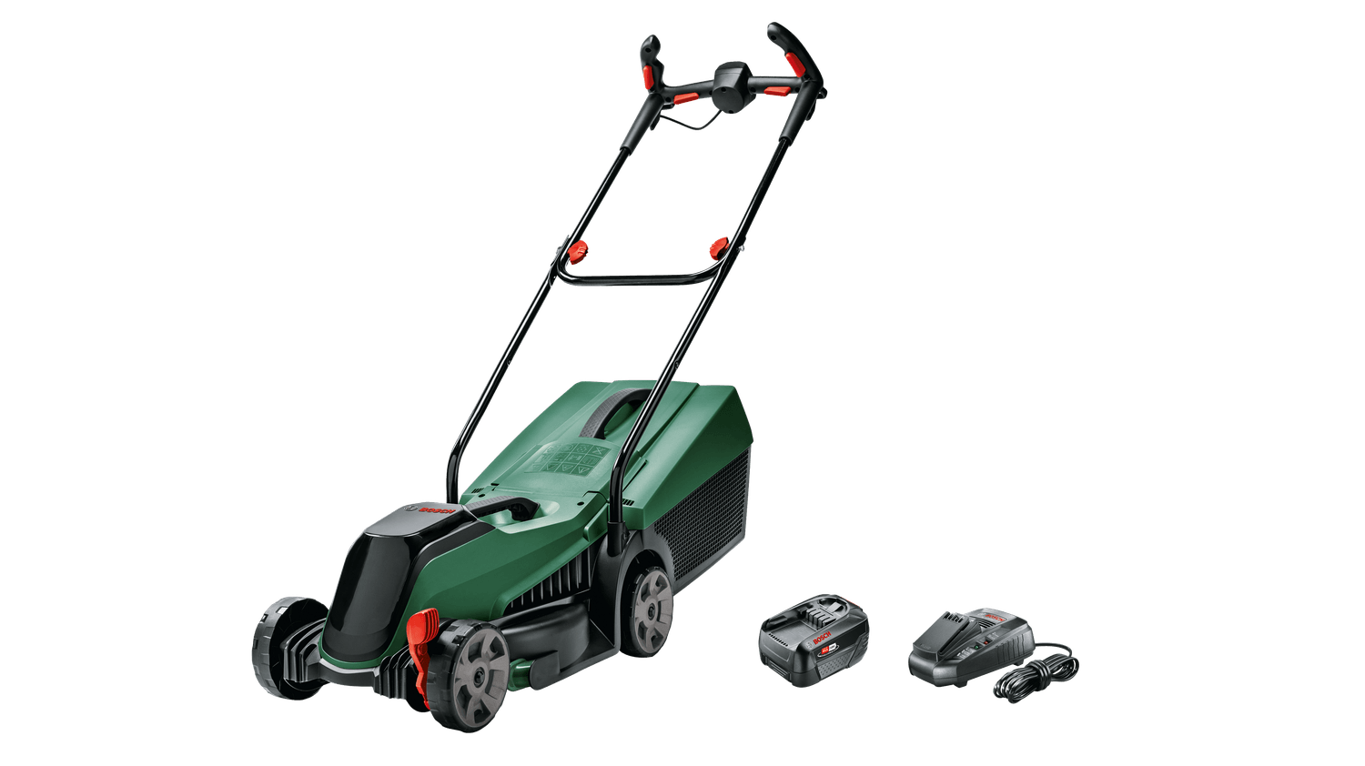 Tondeuse à batterie BOSCH CityMower 18V-32 + batterie 18V 4,0 Ah
