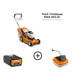 Pack tondeuse pro à batterie STIHL RMA 765 V + 2x AP 300 S + chargeur AL 500
